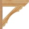 Ekena Millwork Olympic Slat Rough Sawn Outlooker, Western Red Cedar, 8"W x 28"D x 28"H OUT08X28X28OLY06RWR - alternate 2